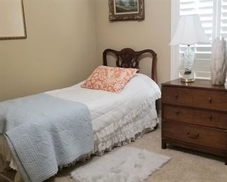 Restful full size bed