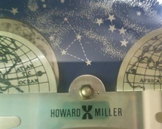 another close up of the Howard Miller clock