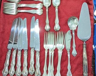 Vintage silverware set