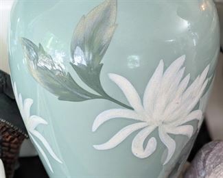 Lladro hand-painted vase