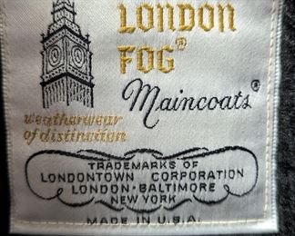 London Fog Trenchcoat 