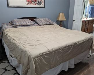 King bed with adjustable base-All furniture and wall art will be on pre-sale online only starting Wednesday June 21 Text 615-854-8535 or email nashville@entrustedestatesales.com for pricing, purchasing, adn with any questions. 