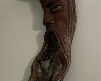 Handcarved driftwood from Haiti -All furniture and wall art will be on pre-sale online only starting Wednesday June 21 Text 615-854-8535 or email nashville@entrustedestatesales.com for pricing, purchasing, adn with any questions. 