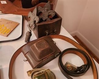 BSA belts flag pole finials