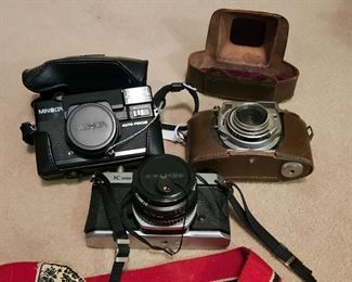 Vintage cameras 