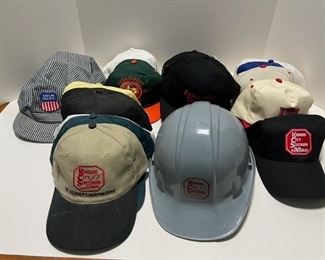 Railroad caps, hard hat 