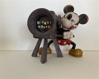 Vintage Mickey with camera