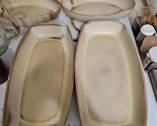 Frankoma serving pieces