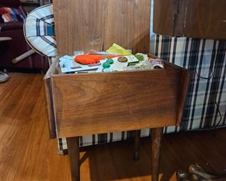 Mid Century Moden sewing stand