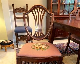 EMBROIDERED CHAIR