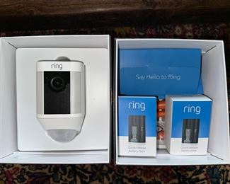 RING DOORBELL & BATTERIES 