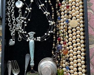 COSTUME JEWELRY, STERLING 