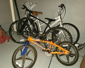 Bicycles, including a Bianchi