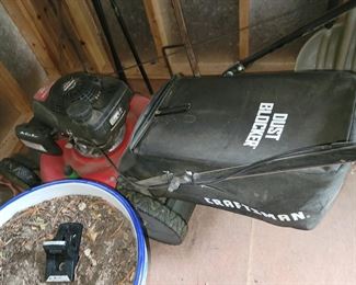Craftsman Dust Blocker lawn mower