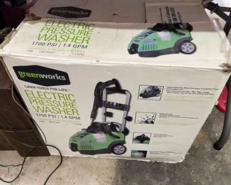 Green Works pressure washer