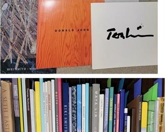 Beautiful art books. Museum Artist Collection catalogues