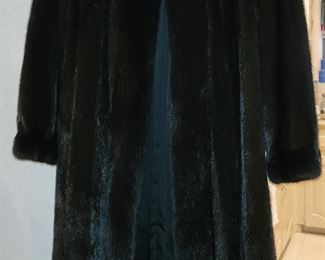 Full length mink coat
