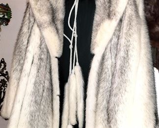 Fox fur jacket