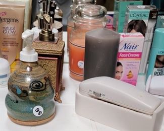 Cosmetics and personal care items