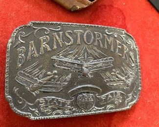Brass Barnstormers State Fair belt buckle