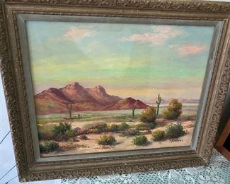 Desert scene by L Hendrix