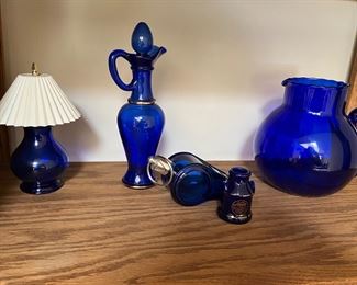 Cobalt glass