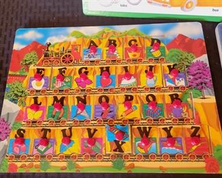 Children's alphabet game