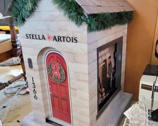 Stella Artois Beer Christmas House