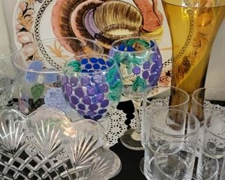 BEAUTIFUL glassware that hasn't seen the light of day in 50 years!