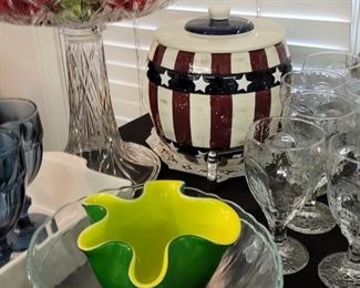 BEAUTIFUL glassware that hasn't seen the light of day in 50 years!