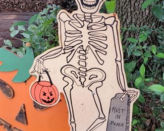 Halloween Holiday Yard Art
