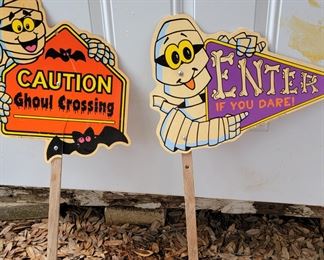 Halloween Holiday Yard Art