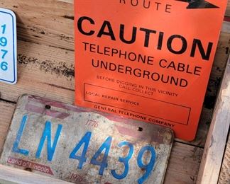 Vintage License Plates