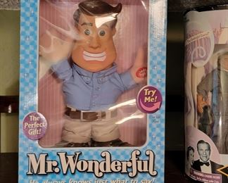 Mr. Wonderful Talking Doll