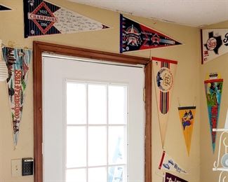 Vintage Sports Pennants