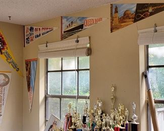 Vintage Sports Pennants