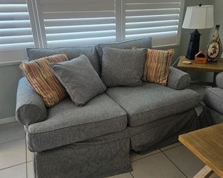 Cindy Crawford Loveseat With Removable/ Washable Covers