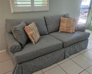 Cindy Crawford Sleeper Sofa - Removable/ Washable Covers.