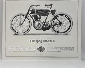 1903 Harley Print