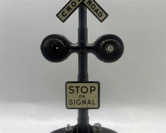 Vintage Marx Railroad stop signal