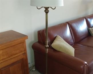 54" 4-light floor lamp 
