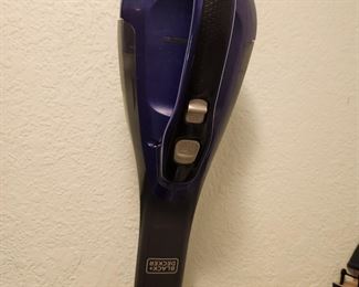 Black and Decker hand vacuum