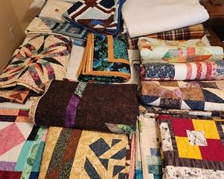 Handmade quilts