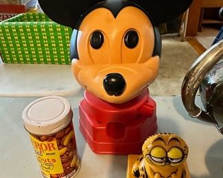 Vintage 60's Mickey Mouse candy dispenser