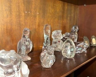 Baccarat Crystal Animals