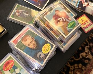 Large Baseball/Football Card Collection