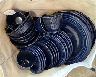 Vintage Fiesta Dinnerware - Cobalt Blue