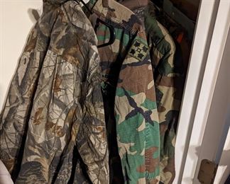 Tons of camouflage everything