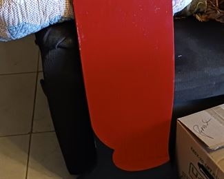 Folk art antique boot sign. Restored
Condition. 