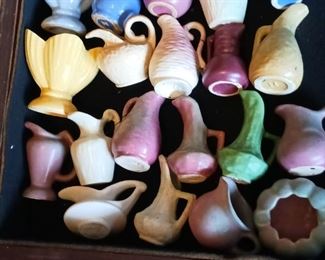 NILOAK miniatures 3 inch each
Priced at 5.00 each. FIRM 
Cased items must be requested 